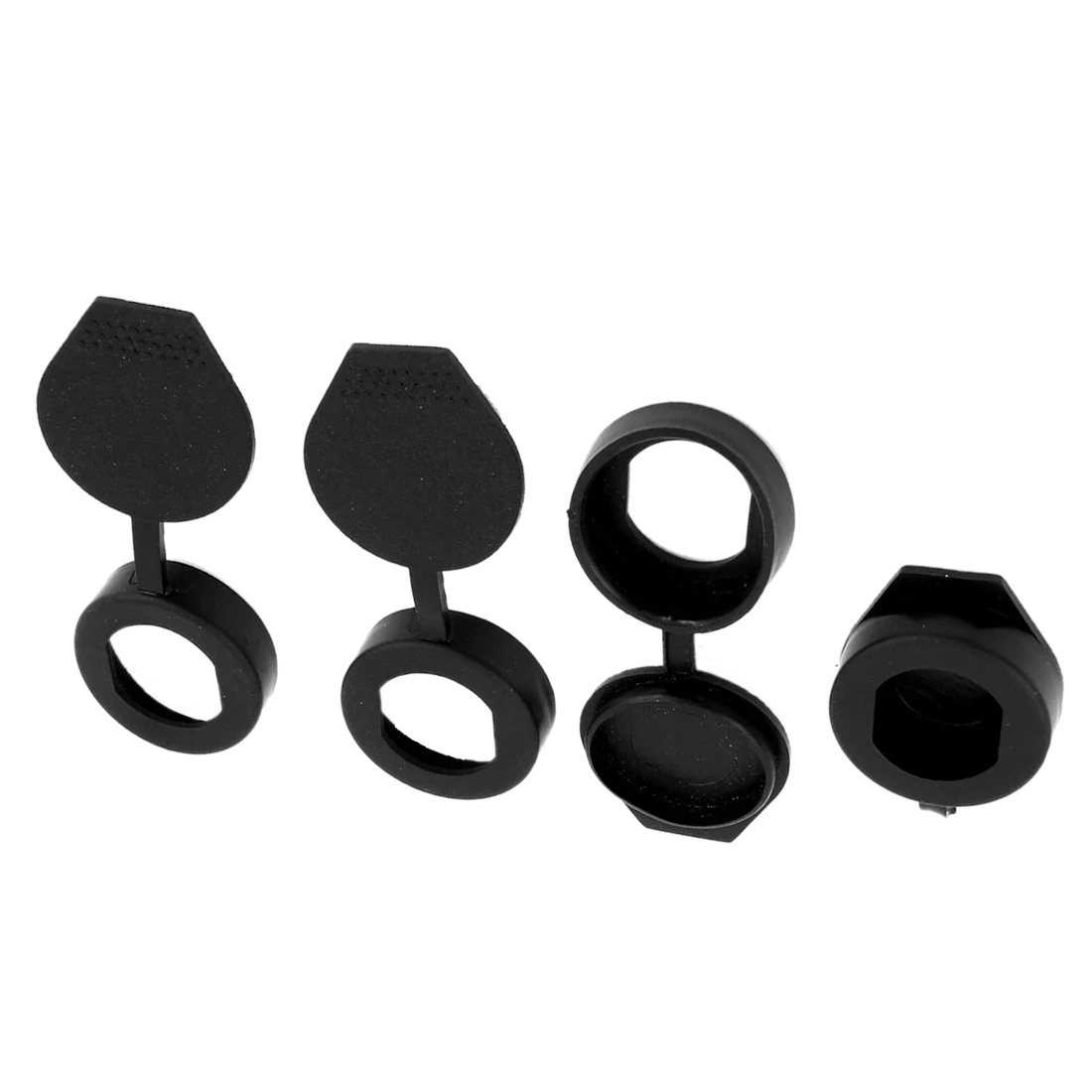 Черные резиновые защитные крышки для ключей 4 шт.|cam lock|caps lockcam lock keys |