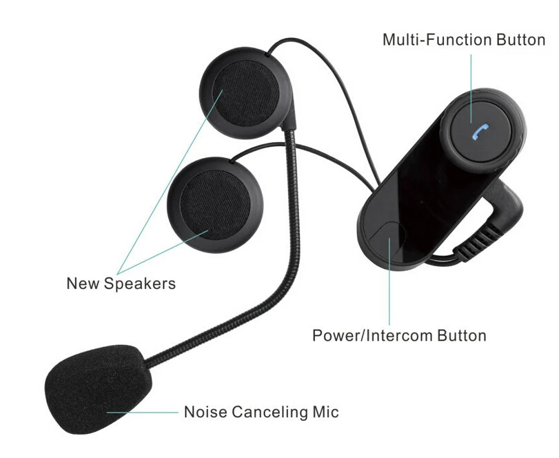 Водонепроницаемый полнодуплексный мотоциклетный шлем 800 м bluetooth гарнитура с