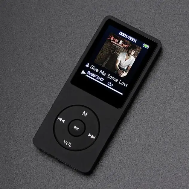 Модный музыкальный плеер 1 8 TFT черный 4 ГБ MP3 Hi-Fi без потерь fm-рекордер tf-карта