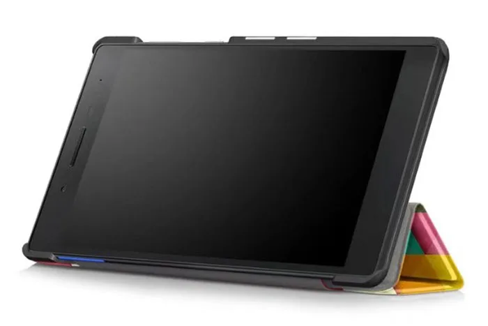 Магнитный чехол подставка из искусственной кожи для 2017 lenovo Tab7 эфирные TB 7304F 7304X 7304