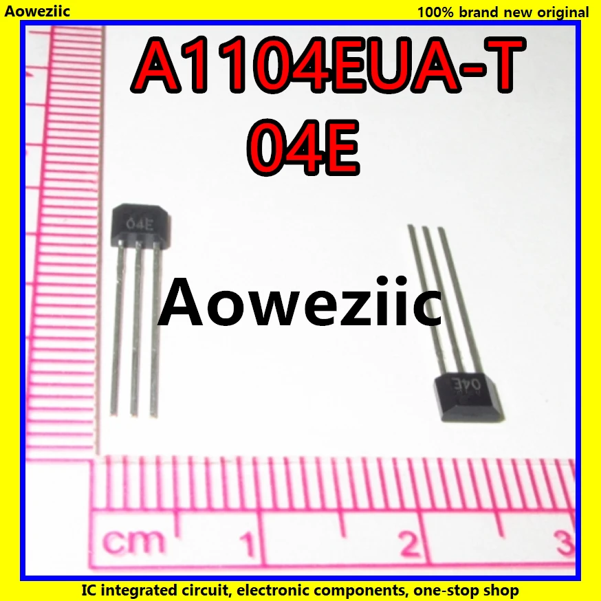 

10Pcs/Lot A1104EUA-T A1104 04E TO-92 Unipolar Magnetically Controlled Hall Switching Element New Original Product