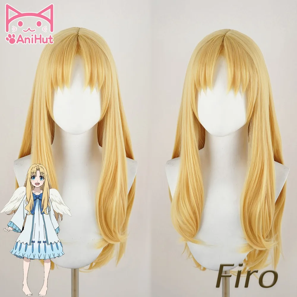 【Anihut】Tate no Yuusha Nariagari Firo прямой парик для косплея блонд Rising of Shield Hero Cosplay Wig Firo| |