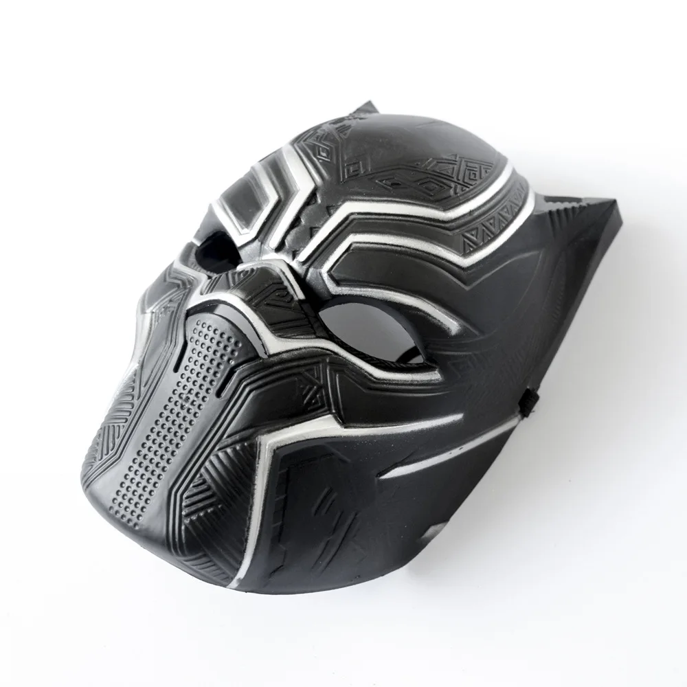Halloween Helmet Captain America 3 Civil War Black Panther Mask Marvel Movie Surroundings Cos  Тематическая одежда