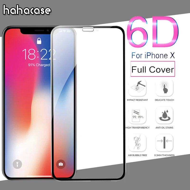 10 шт. полностью изогнутое закаленное стекло 6D Edge для iPhone 11 Pro Max XS XR X 8 7 6 6S Plus защитная пленка на защитное стекло