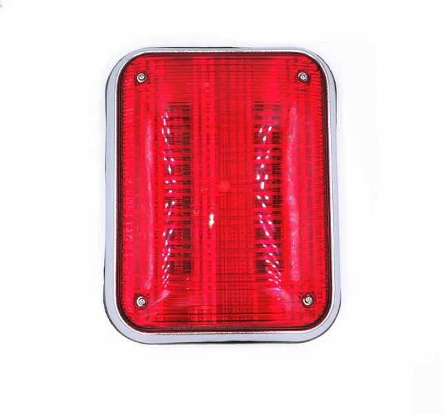 1x12 v 24v светодиодные мигающие стробоскопические огни для скорой помощи пемпер пожарные двигатели лампы полицейский периметр свет 260x205x55mm 978