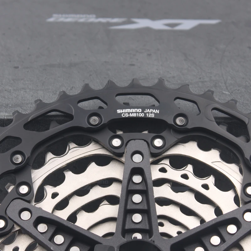 Shimano XT M8100 микро сплайн 12S DEORE XT 12 Скоростей CS-M8100 кассета звездочка