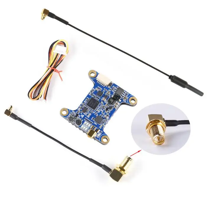 B IFlight the force Long Range 5,8G 48CH 25 МВт 200 МВт 400 МВт 800 МВт 1000 мВт переключаемый FPV видео передатчик передачи с mmcx - Цвет: B