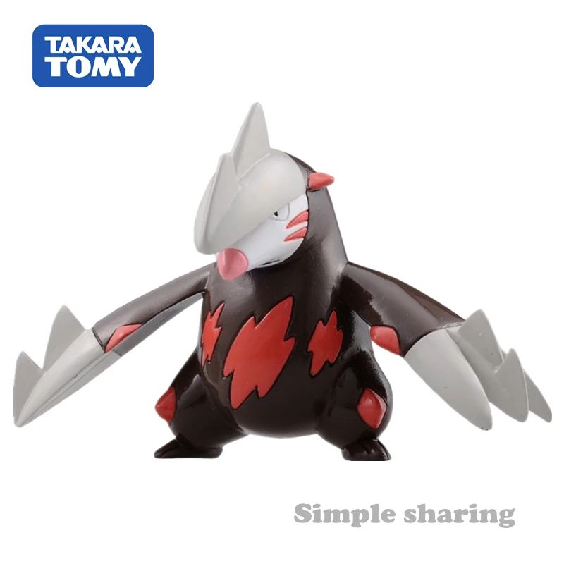 TAKARA TOMY tomica POKEMON figures excadrill doryuzu коллекционные игрушки Горячая Аниме Фигурка
