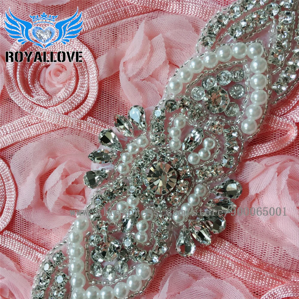 30 шт. оптовая продажа ручная работа свадебное платье пояс стразы аппликации