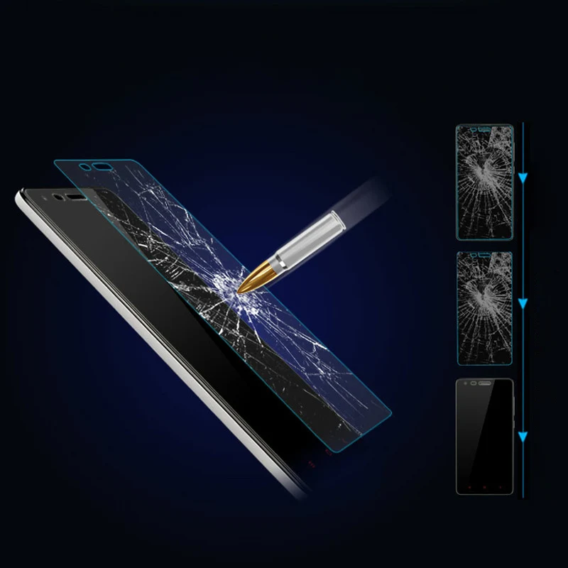 Baixin закаленное Стекло для Xiaomi max2 Mi2 Mi5X ультра тонкий Экран протектор RedMi2 4 4X