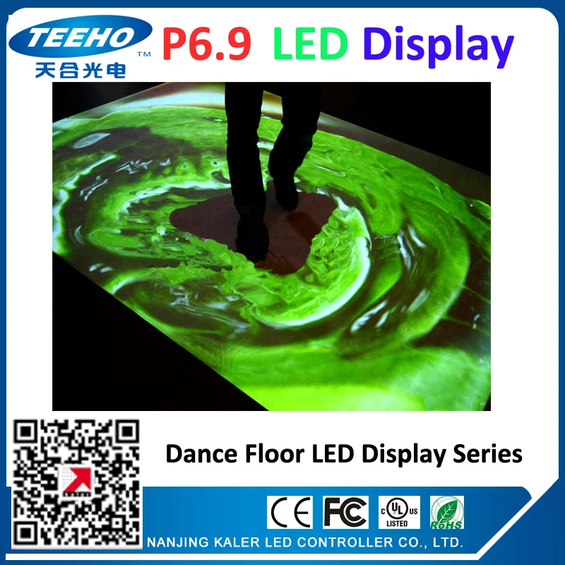 Светодиодный танцевальный пол P6.9 светодиодный экран светодиодная видеостена