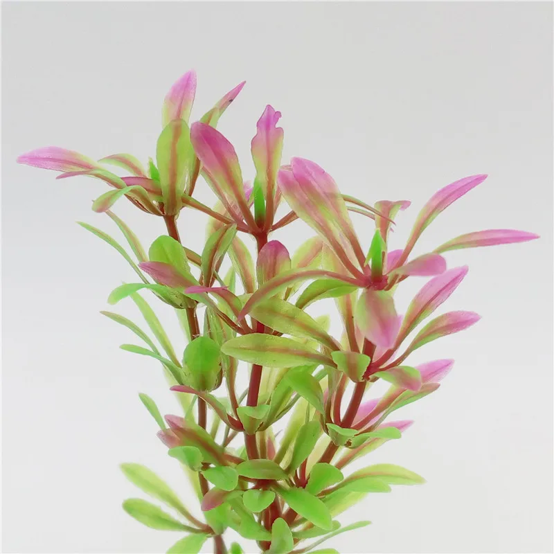 Искусственное пластиковое растение 6 шт./лот водная трава аквариумное украшение