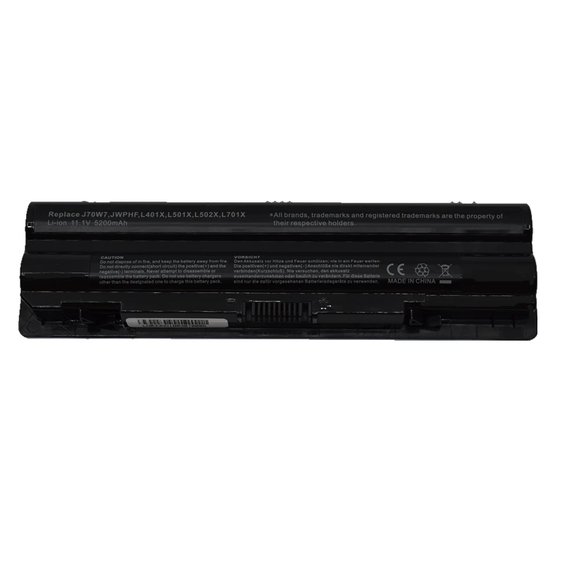 HSW Аккумулятор для ноутбука dell XPS 14 15 17/17 3D 14D 15D L702x 312-112 3312-1127 J70W7 JWPHF R795X WHXY3 bateria akku |