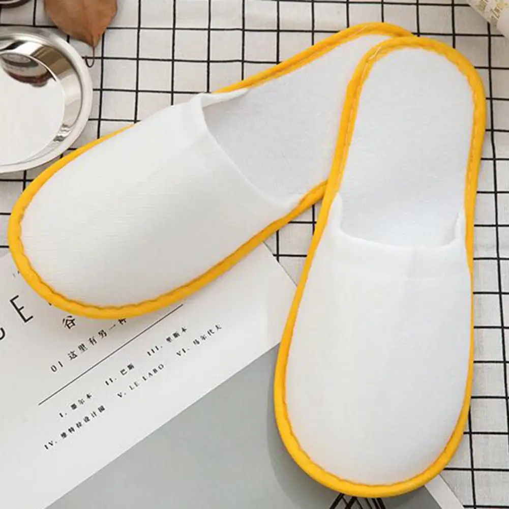 10 Pairs New Spa Hotel Guest Slippers Open Toe Disposable Convenient And Comfortable For Women Men | Дом и сад