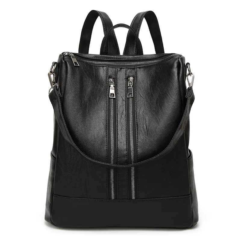 Rugtas PU Mochila couro мужская сумка-рюкзак марка Back Pack Bolsa Упаковка бизнес plecak Zaino SAC DOS Femme