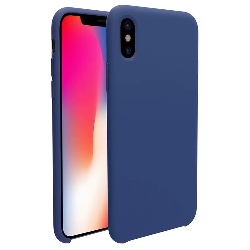 For iphone x funda case cover 5.8 inch Nillkin Liquid Smooth silicone protective shell Protector for luxury |