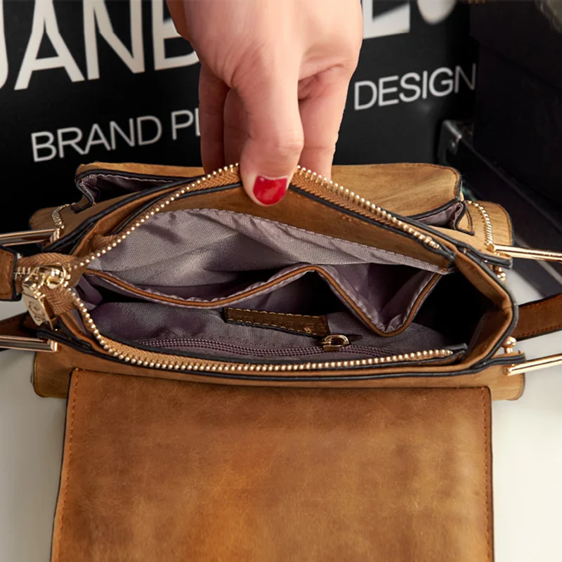 Сумка седло MIWIND TBB656 винтажная женская сумка мессенджер с кисточками|bag with tassels|bags