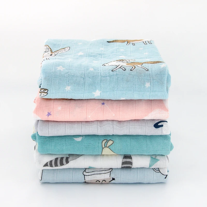 100% детское одеяло из бамбукового волокна мягкое бамбука для новорожденных