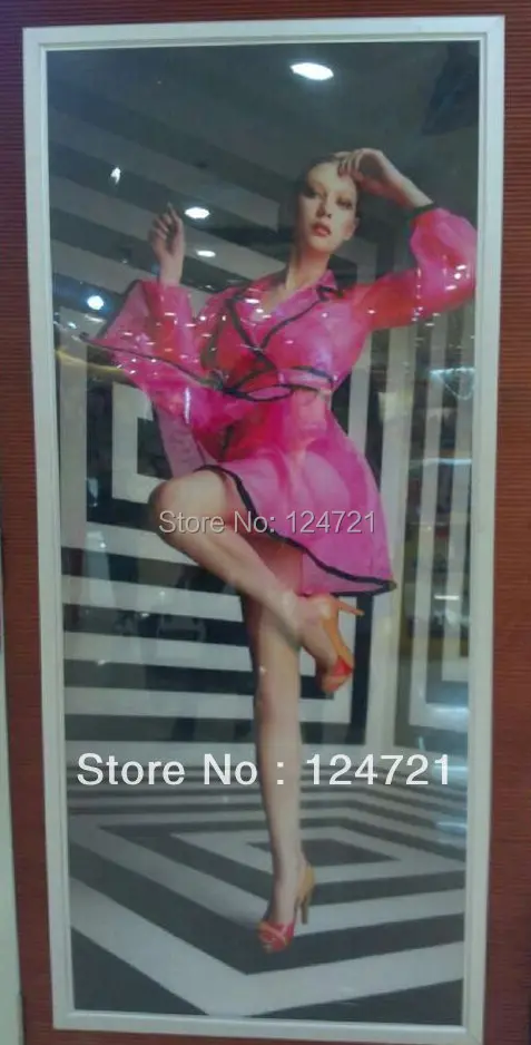 Брендовая витрина Led алюминиевая Тонкая световая коробка прямоугольная