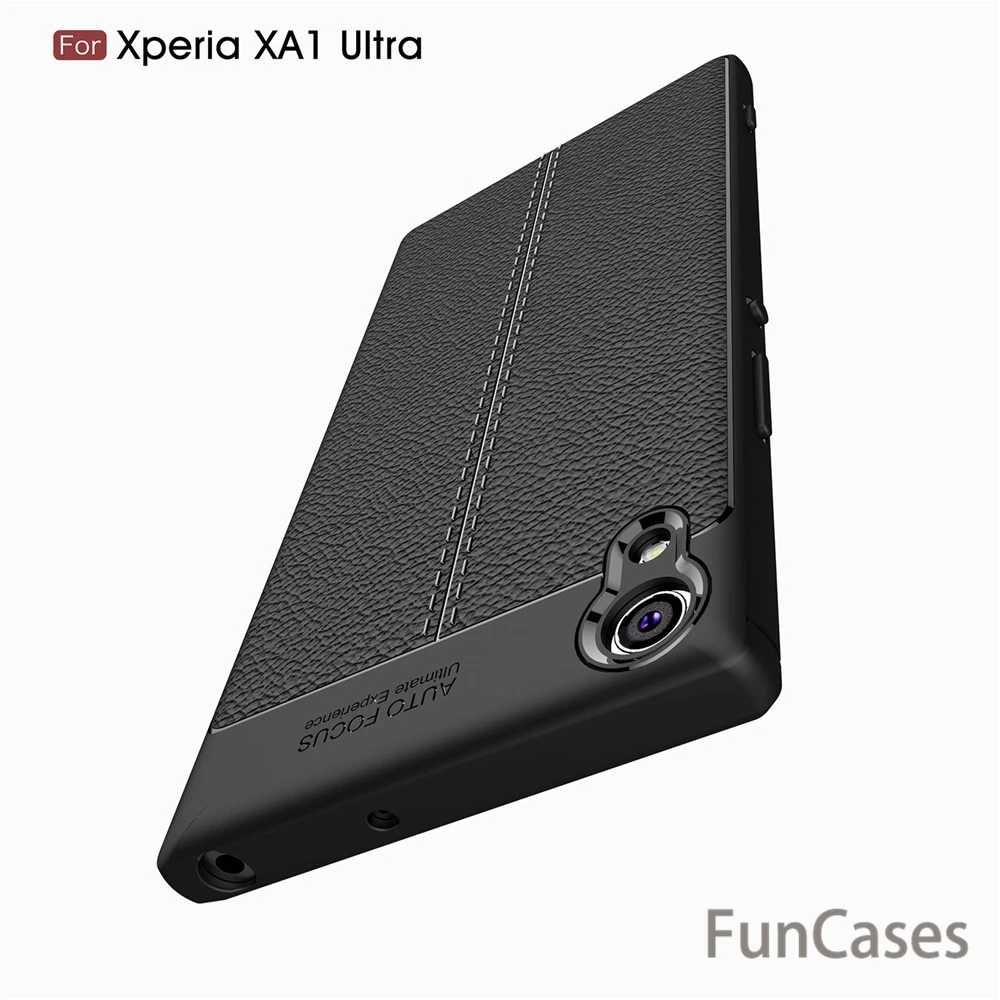 Чехлы для телефонов sony Xperia XA1 Ultra Case 6 0 "Роскошный чехол из ТПУ и силикона