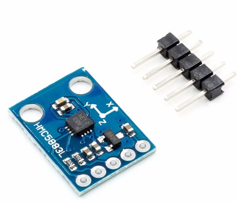 

IIC/I2C GY-273 HMC5883L 3-Axis Compass Magnetometer Sensor Board Module For Arduino 3-5V Power Connector