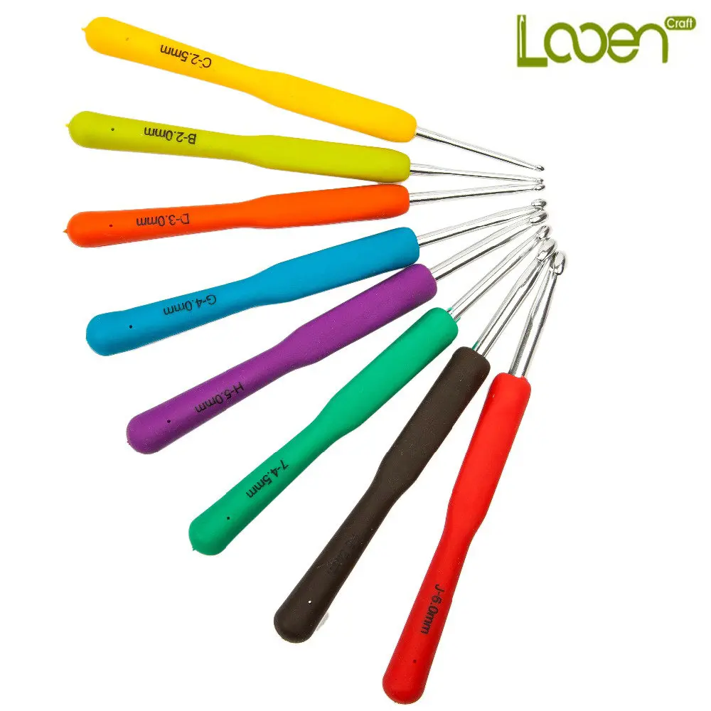 Набор игл для вязания крючком Looen швейные иглы чехол рукоделия аксессуары товары