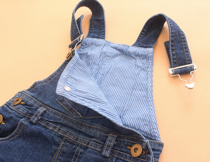 2018 Новое поступление джинсовые комбинезоны для мальчиков и девочек детские