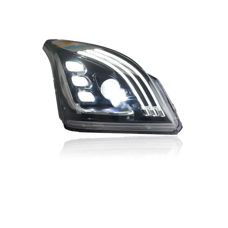 Автомобильная декоративная лампа передние фары подходят для TOYOTA PRADO FJ120 2003-2009 фары в сборе внешняя часть