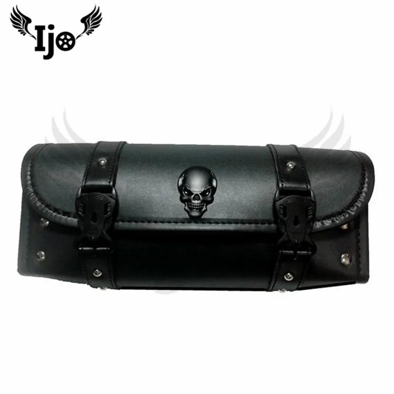 Седельная сумка для мотоцикла с черепом Vespa harley softail mochila moto maletas alforjas para tank bag rcycle