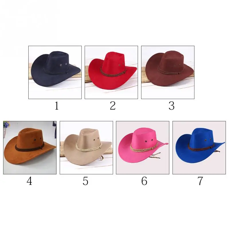 Модная женская Солнцезащитная ковбойская шляпа летняя повседневная из
