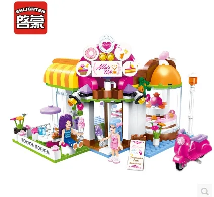 Enlighten модели Здание игрушка Совместимость с LEGO Лего Legos Конструктор E2003 277 блок
