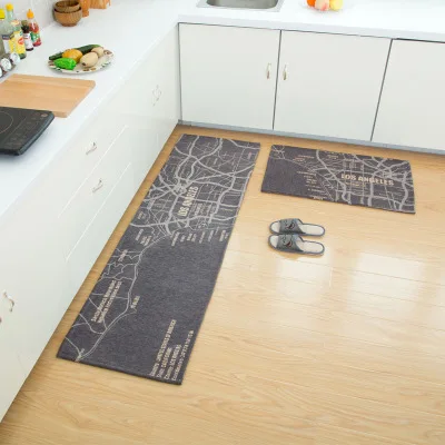 Новый смешанный кухонный коврик для дома вход/Коврик прихожей Противоскользящий