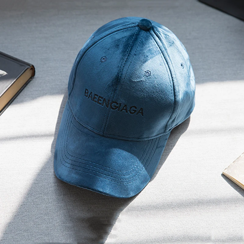 Идеальные нейтральные бейсболки для мужчин и женщин мужские удобные бархатные