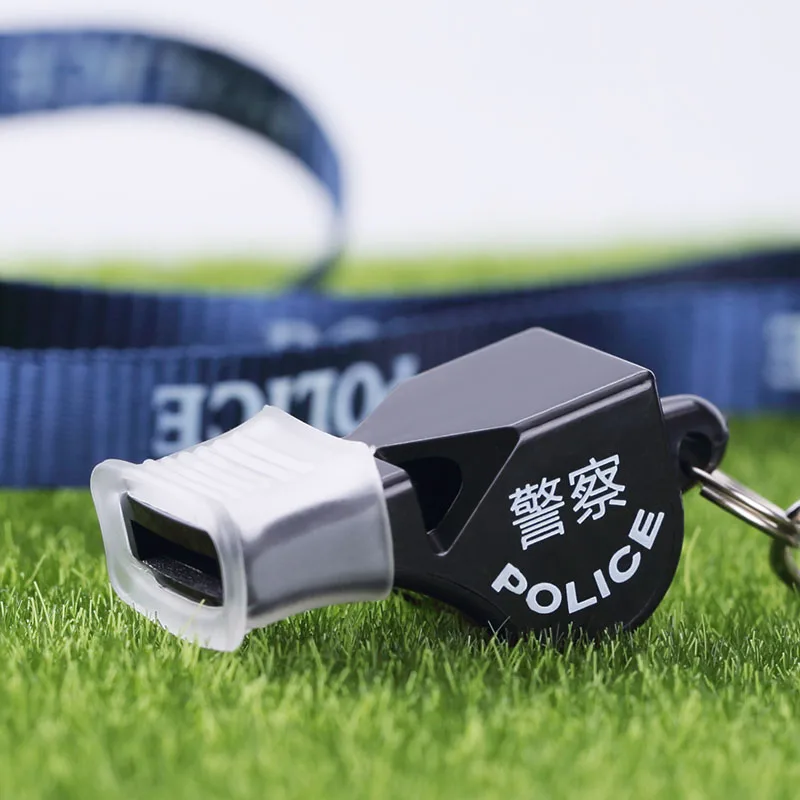 12 шт. полицейский свист с Талрепом свисток для выживания на открытом воздухе