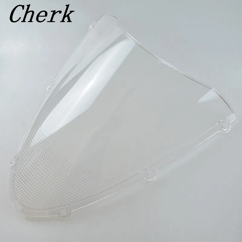 Motorcycle Clear ABS Windshield WindScreen Double Bubble For KAWASAKI Ninja ZX6R ZX636 05 06 07 08 | Автомобили и мотоциклы