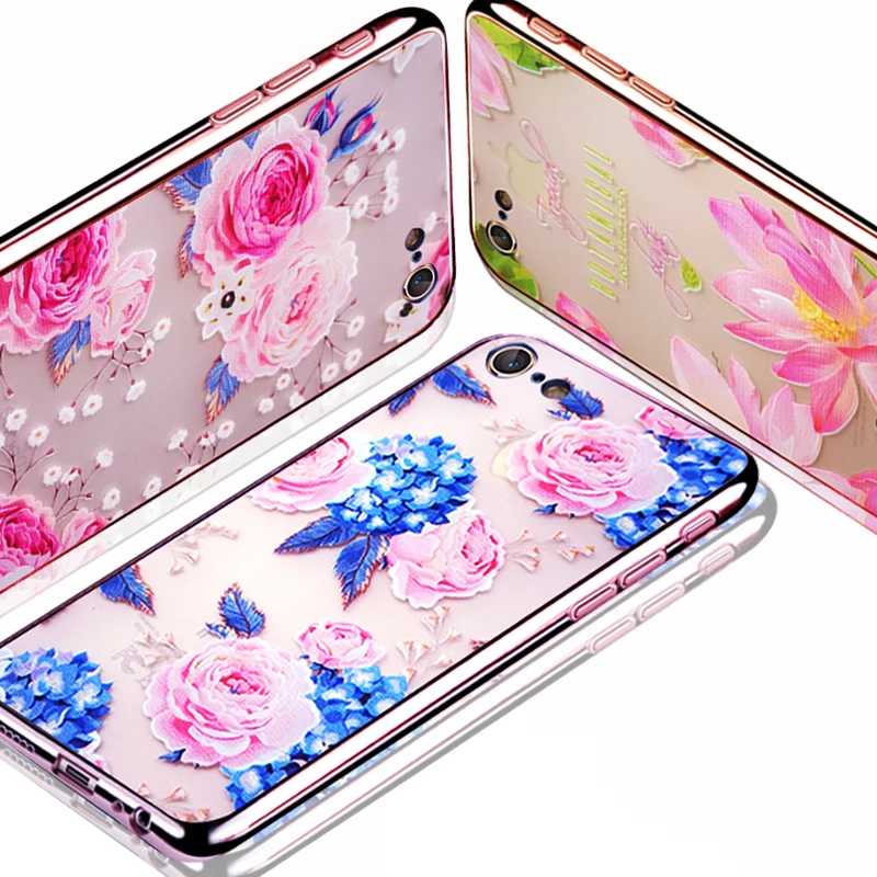 KaiNuEn Роскошные 3d цветок телефон назад etui capinha coque чехол для iPhone 4 4S S apple iphone4