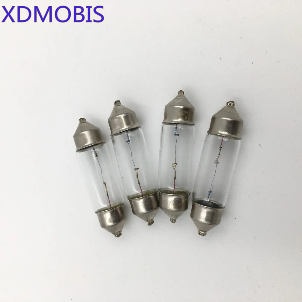 4 PCSReading Светильник лампы номерного знака светильник лампочка 12V5W для hyundai kia OEM
