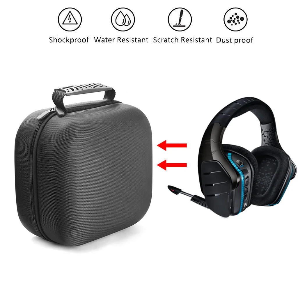 Новый Популярный портативный чехол для Logitech G933 Artemis Spectrum Wireless 7 1 Surround Gaming Headset |