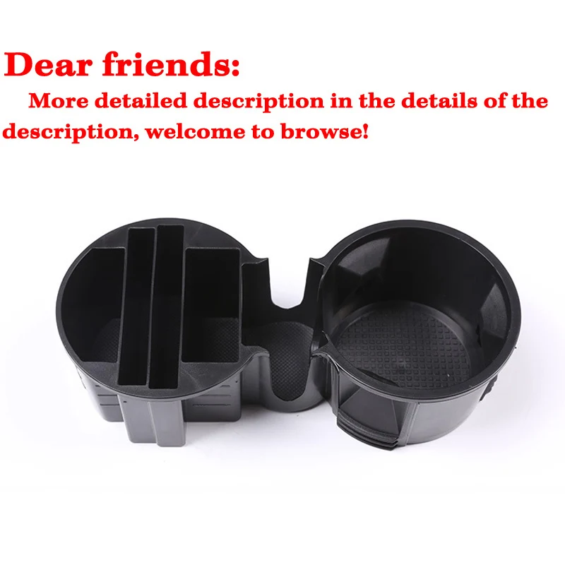 

1PC Car-Styling Central Console Multifunction Storage Box Phone Tray For Land Rover Discovery 5 LR5 L462 2017 2018 Accessories