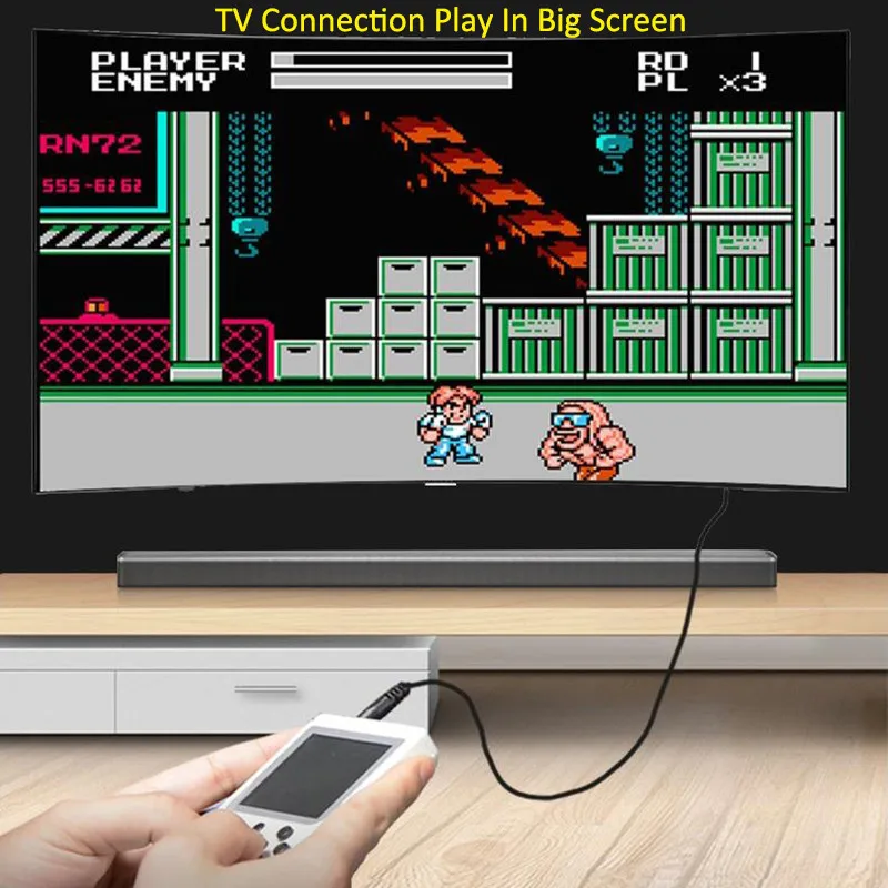 Ретро FC 168 видеоигр консоль VS BittBoy игры мини портативные плееры 8 бит классический