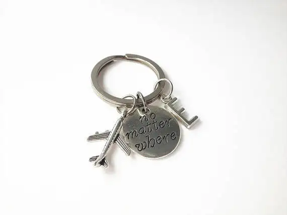 Новый стиль старинное серебро независимо от того где письмо самолет креативный