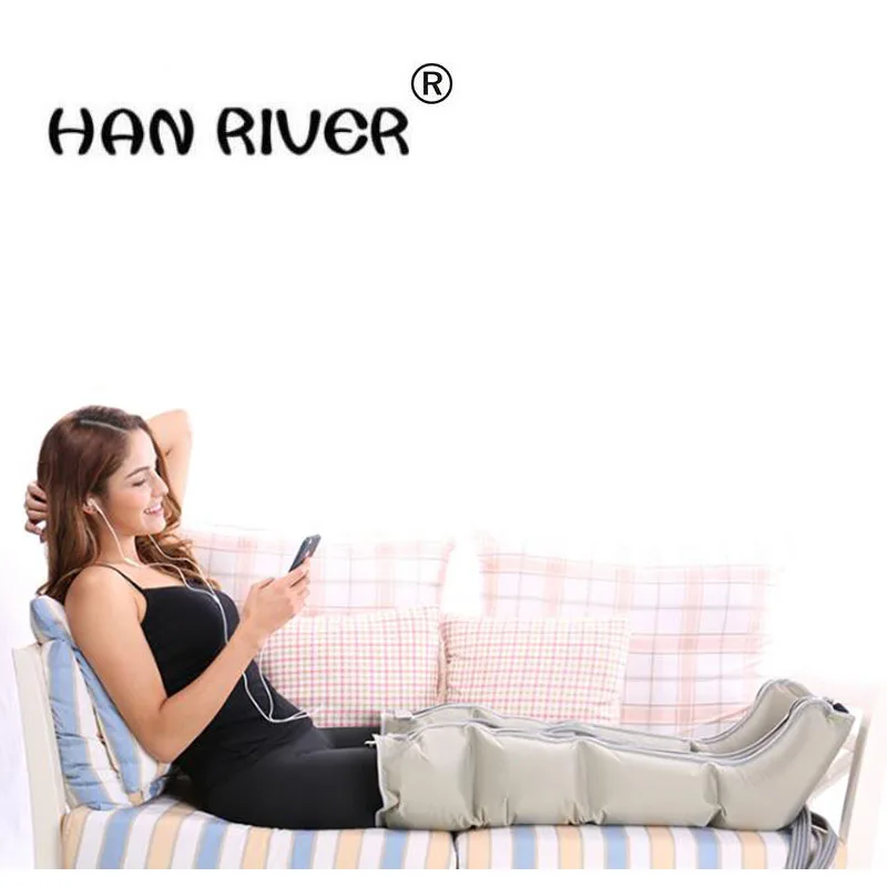 

HANRIVER 220 v pneumatic leg massager calf massager massage therapy pedicure machine household automatic air waves