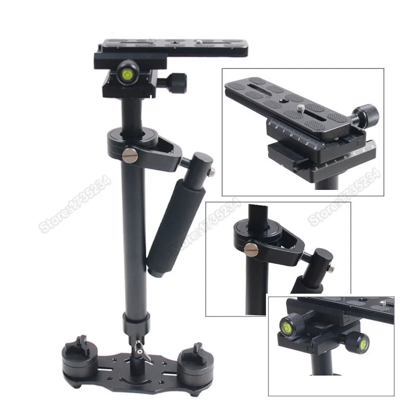 Профессиональный стабилизатор S60 60 см ручной для DSLR камеры Steadicam устойчивый