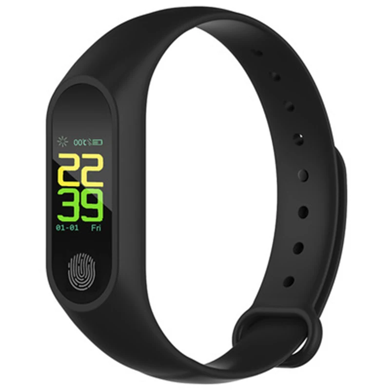 Смарт-часы M3 с цветным светодиодным дисплеем пульсометром и тонометром |