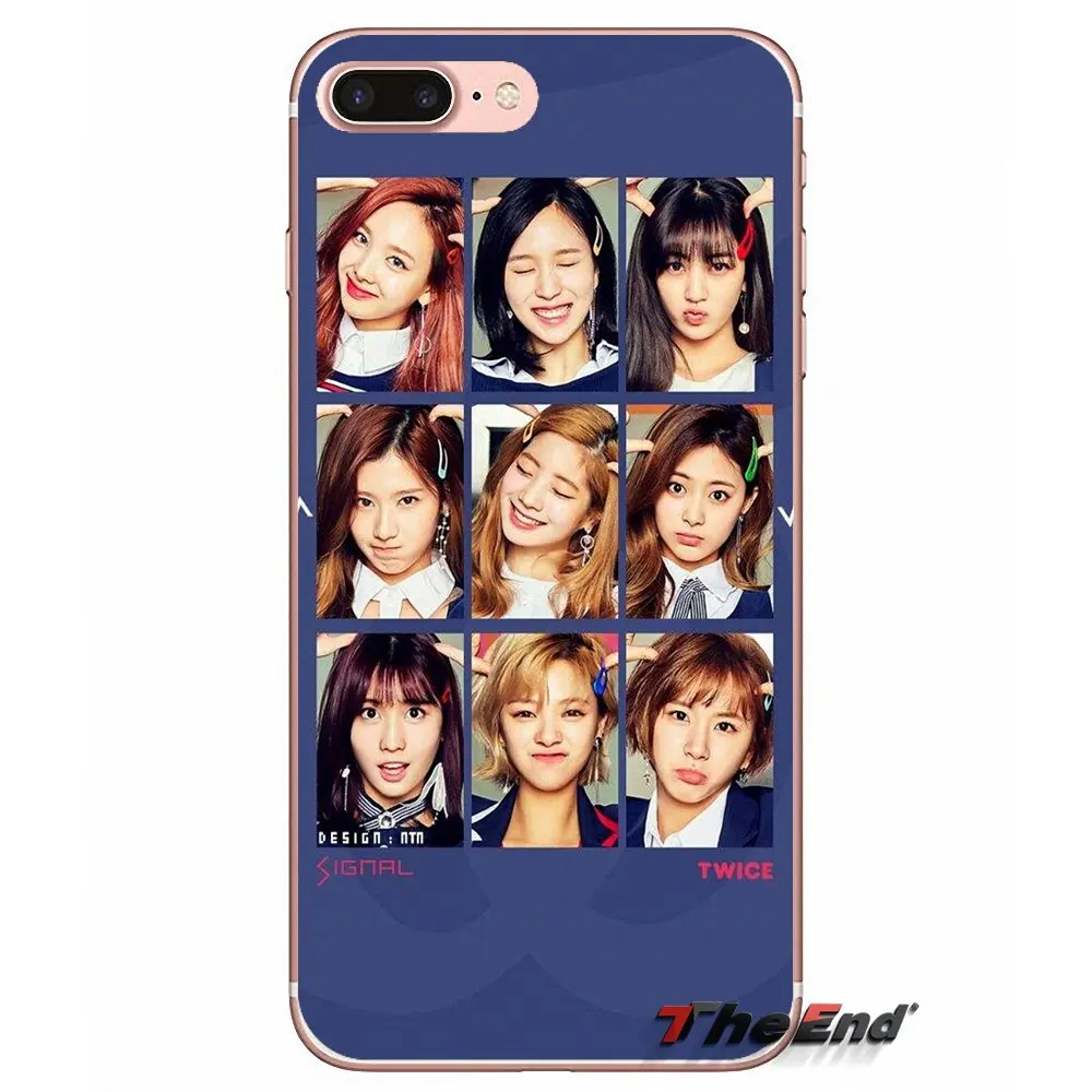 Чехол для мобильного телефона Samsung Galaxy S2 S3 S4 S5 MINI S6 S7 edge S8 S9 Plus Note 2 3 4 5 8 Coque Fundas TWICE Kpop