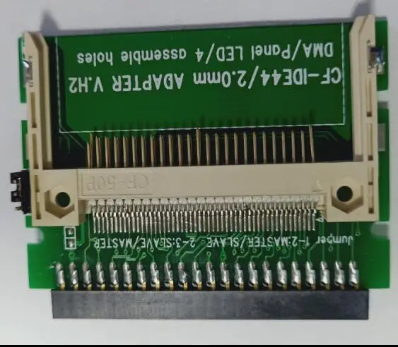 CF карта до 44P IDE прямого типа Женский DOM 44Pin Bootable Adapter Compact Flash 2 5 female конвертер карты