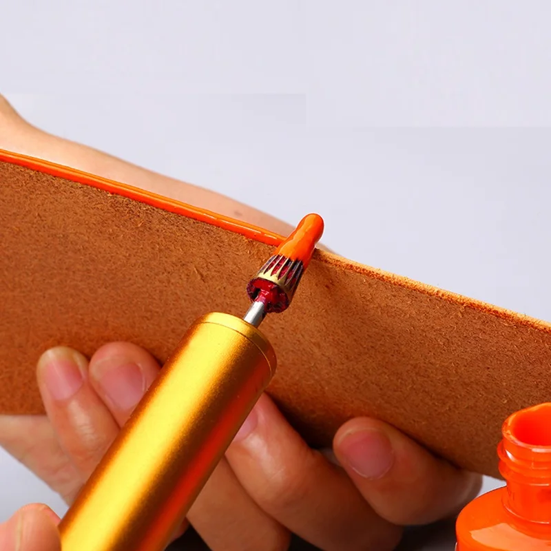 1 шт. латунные кожаные инструменты DIY кожевенное ремесло Speedy Edge латунная масляная