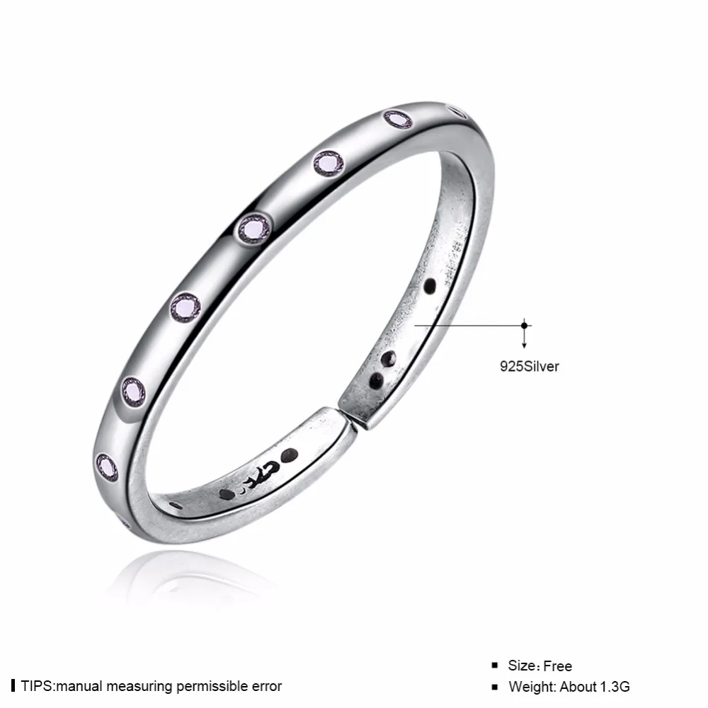 100% 925 Sterling Silver Rings for Women Classic Style Anniversary Gifts High Quality Silver(Lam Hub Fong) | Украшения и