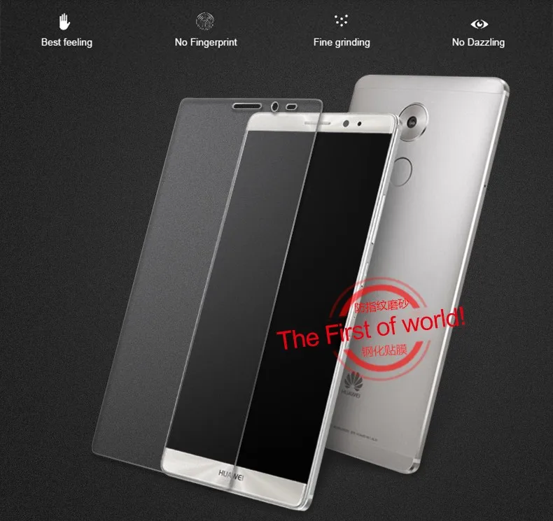 MONASI Премиум матовое закаленное стекло для HUAWEI Mate 8 Защита экрана 6 0 дюйма 9H без
