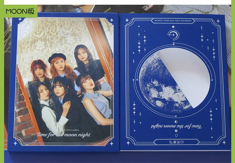 Подписанный GFRIEND с автографом мини альбом время для лунной ночи CD + фотоальбом k pop